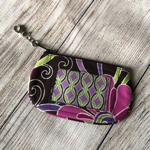Vera Bradley Clip Zip ID Holder
